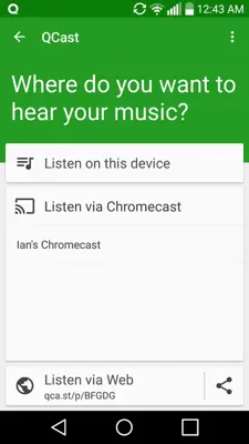 QCast android App screenshot 3